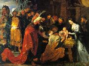 Peter Paul Rubens The Adoration of the Magi Spain oil painting artist